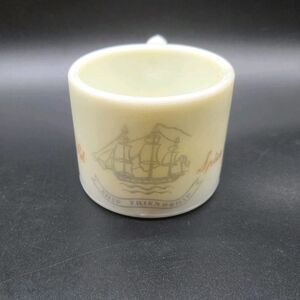 Vintage Old Spice Shaving Mug Ship Friendship Early American Collectible